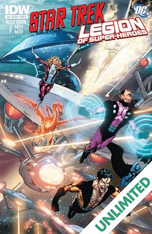 Star Trek/Legion of Super-Heroes #4 (of 6)